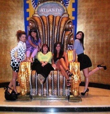 Atlantis. I\'m the queen, lol.