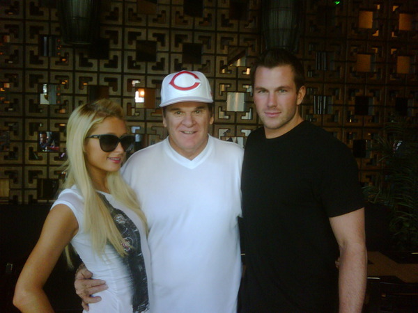 Chilling with Pete Rose, The Baseball Legend - Sunglasses