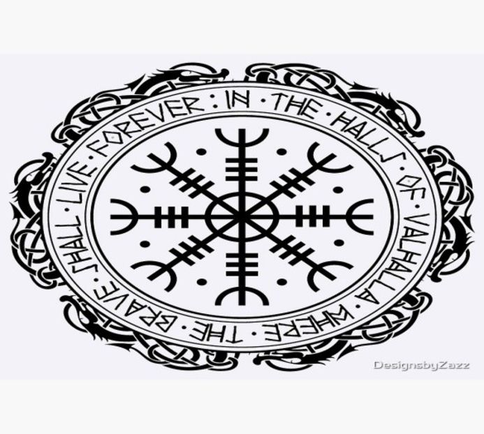 Helm of Awe - Witchcraft Symbols