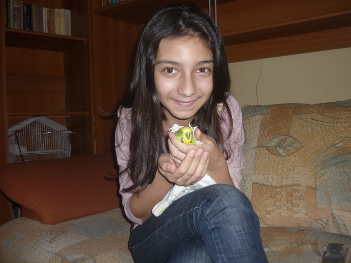 Mee and my parrot!!