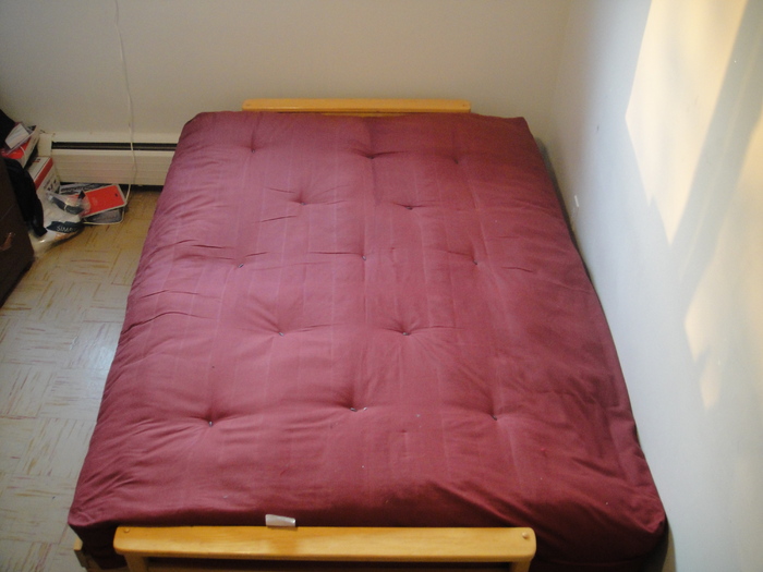 Double futon mattress; sell for 65, 3 months old. well maintained
