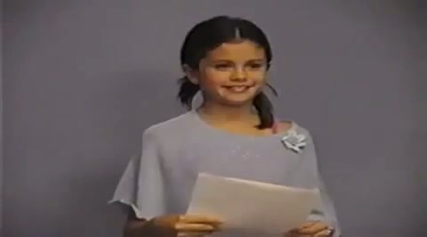 Selena Gomez - Audition Tape for Disney channel HQ 1293