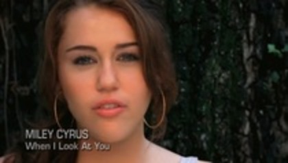 Miley Cyrus When I Look At You (127) - miley cyrus when I look at you