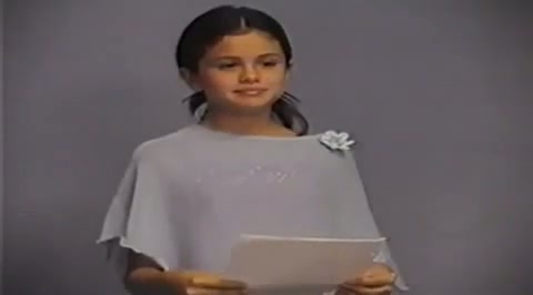 Selena Gomez - Audition Tape for Disney channel HQ 1208