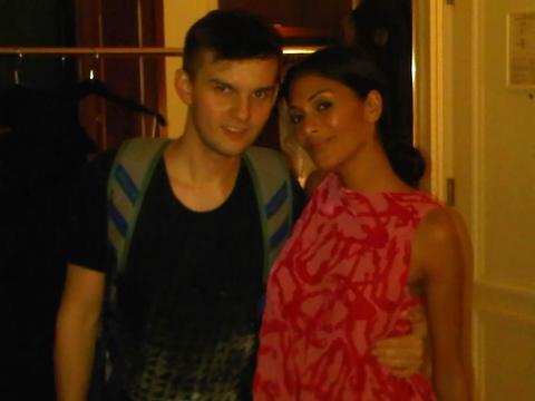 With London\'s hot, young fashion designer William Tempest @ NY fashion wk - Hey yall