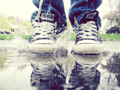 i love raining:)