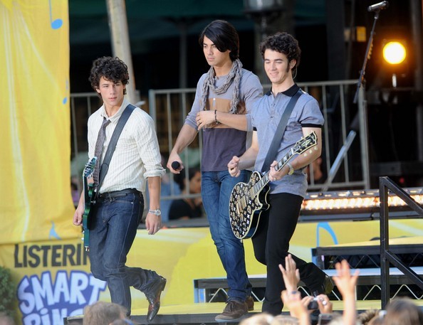 The Jonas Brothers Perform On ABC's Good Morning America