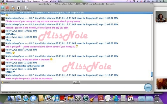 My Converstation With Milez <33 - At Webcam