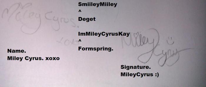 For a fan. - AutoGraphs for people on msn