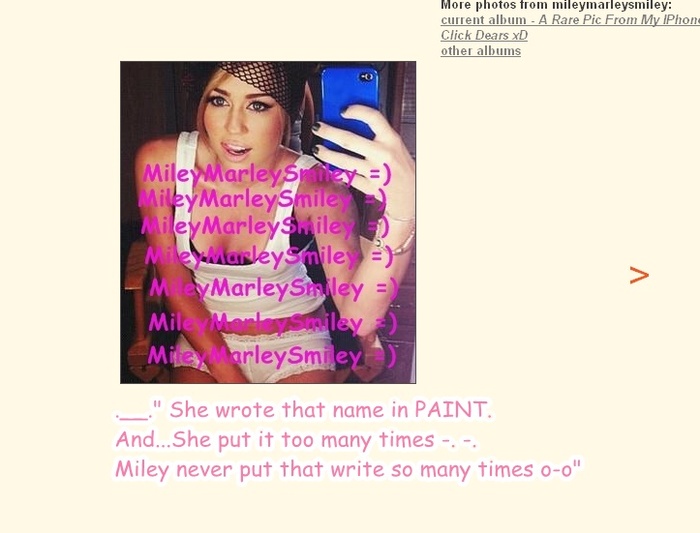 O1 - MileyMarleySmiley- Fake