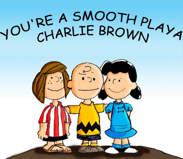 Smooth_Pimp_Charlie_Brown_by_megiddohill - Peanuts Gang