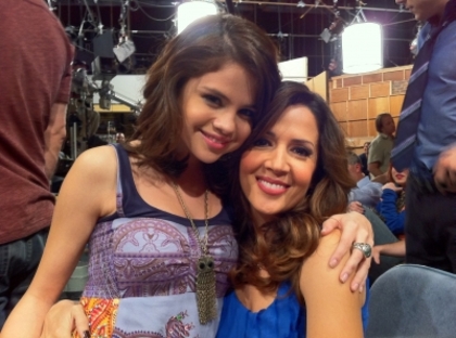 Me and my TV mom!!You are my amazing mommyTV(: