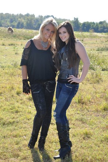Me and Payton at the Mississippi Crying video shoot )