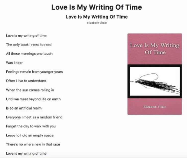 Love Is My Writing Of Time