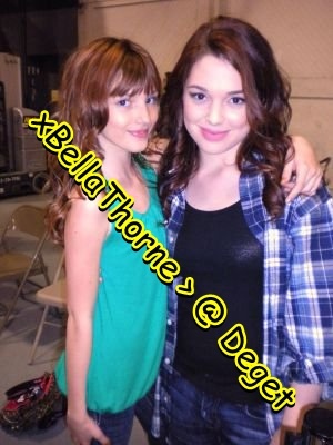 on set of Wizards of Waverly Place6