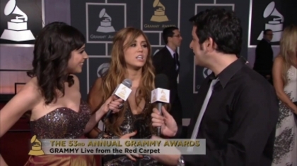 normal_031 - 0  Annual Grammy Awards 2011 - Red Carpet Interview 0