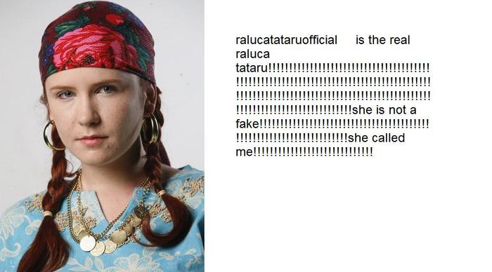 ROJTCTQGEYMNRZAVEMW - RalucaTataruOfficial  is the real
