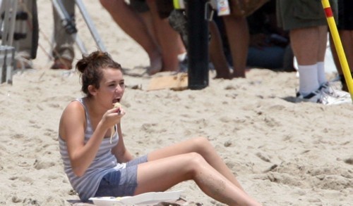 11 - Miley Cyrus in Malibu Beach