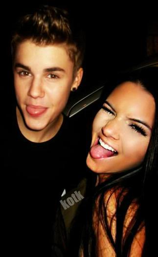 # that`s a really cute photo , Me and Bieber