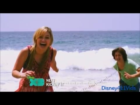 Disney XD\'s _Kickin\' It_ summer bumper with Leo Howard and Olivia Holt 068