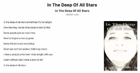 In The Deep Of All Stars - EVitale Writings with Photos Writing World