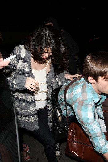 10 - Selena Gomez Leaves Pinz Bowling Alley in LA