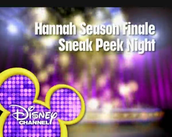 CA5KQ91B 0871 - x Hannah Montana Season Finale Sneak Peek Ad 2