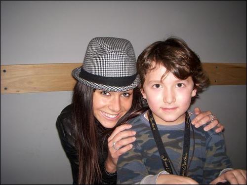 me and frankie jonas he is soo cute