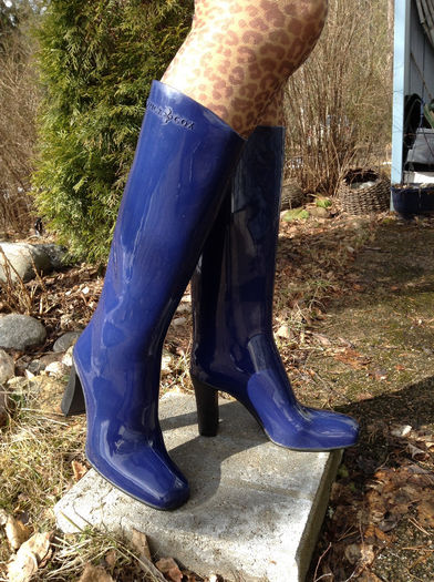 Patric Cox blue 39-15 - Patric Cox Rain boots for sale