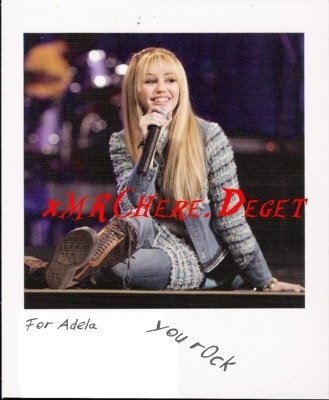 De la Miley - 0 My autographs x