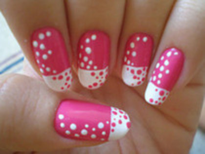 My nails_XX - New proof Guys my nails pink and white
