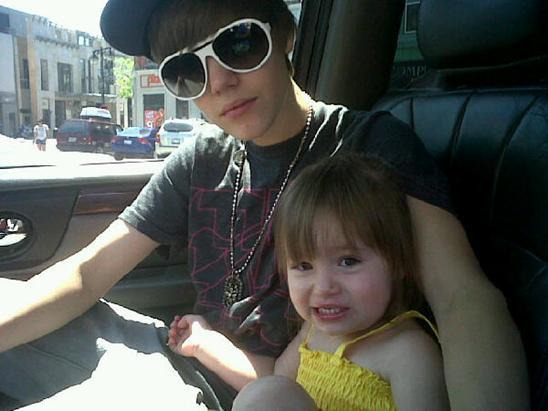 Justin-Bieber-His-Sister - Jb and his sister