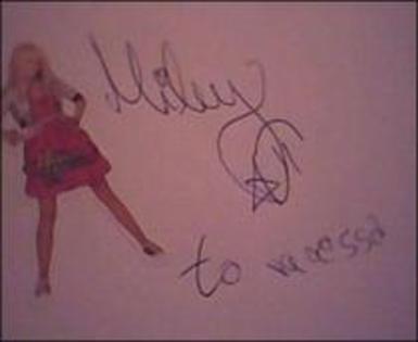 MileyCyrusOfficial - my autograph