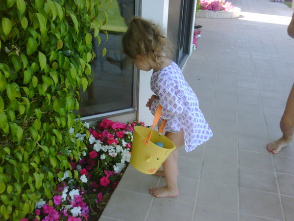 Easter is fun-this is my young cousin