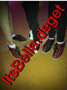 Here are our bowling shoes .. - Proofs