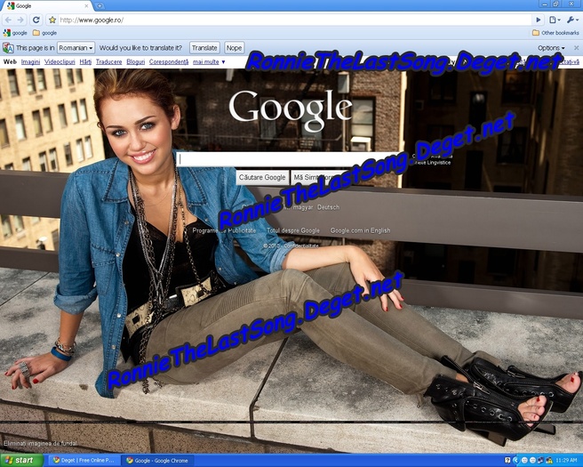 My google(1) - My Miley Cyrus Google