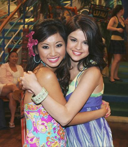 with Brenda Song