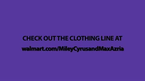 CAUFGTE7 487 - x exclusive Rare Behind the Scenes of Miley and Max Azria clothing line