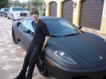 Justin and his car