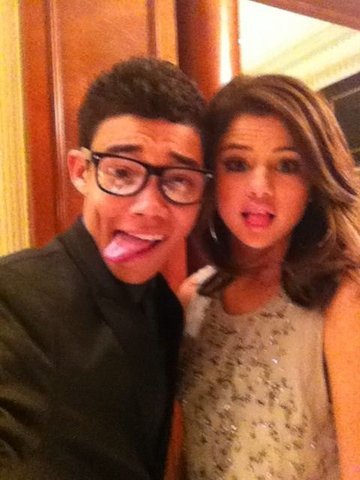 with Roshon Fegan