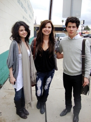 Me and Nick with a sweet girl xD