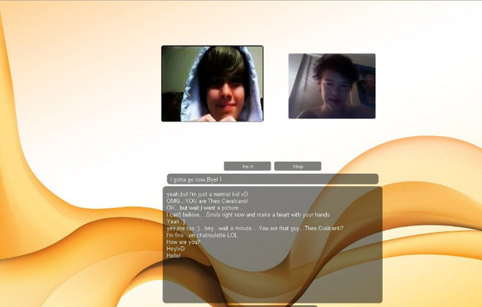 :) - on chatroulette