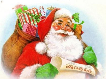 Santa Claus is heree`