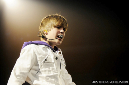 4 - Jb-The first concert from My World Tour