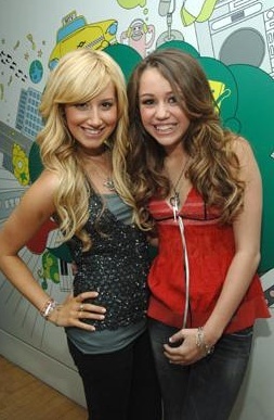 3 - ASHLEY TISDALE AND MILEY CYRUS