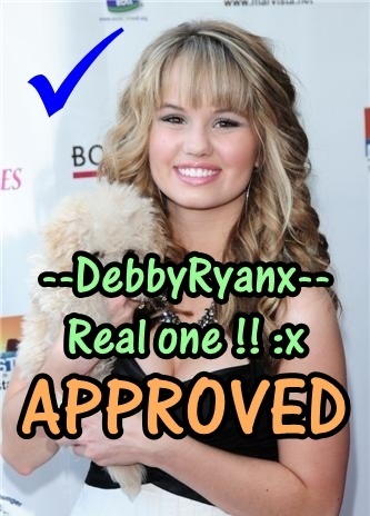 thank you DebbsRyanLover 3