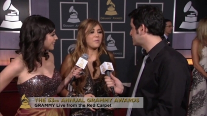 normal_033 - 0  Annual Grammy Awards 2011 - Red Carpet Interview 0