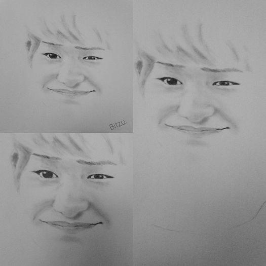 Onew's face. - Drawings_XD