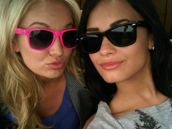 Yayy.. Me and Demi!<3