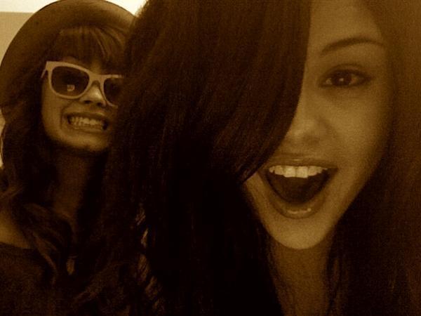 Me and my girl Demi. ♥ Old times.